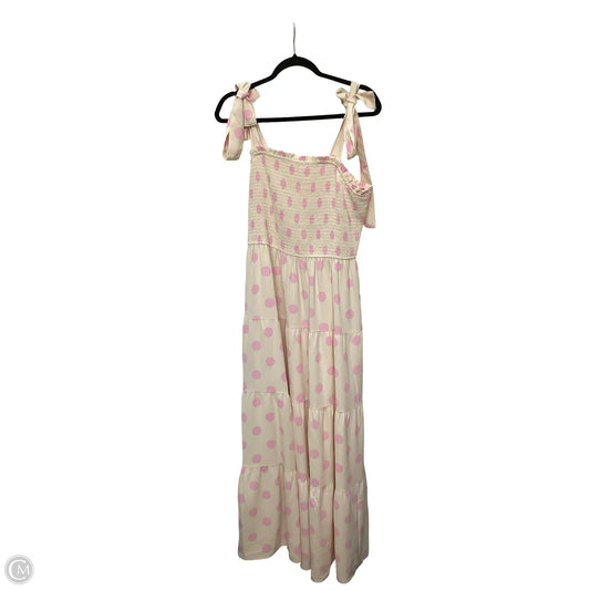 Dress Casual Midi By Oddi In Polkadot Pattern, Size: 2x