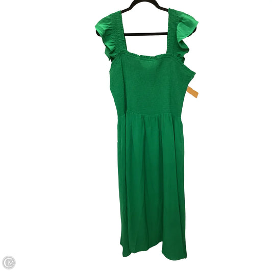 Dress Casual Short By Oddi In Green, Size: 2x