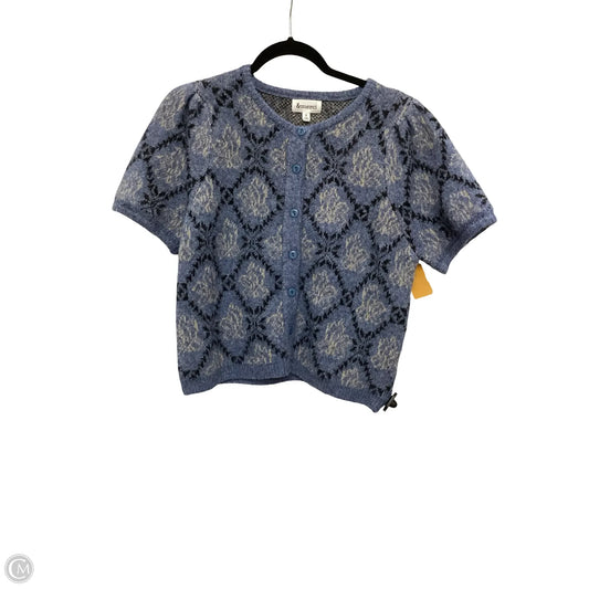 Sweater Short Sleeve By &merci In Blue, Size: S