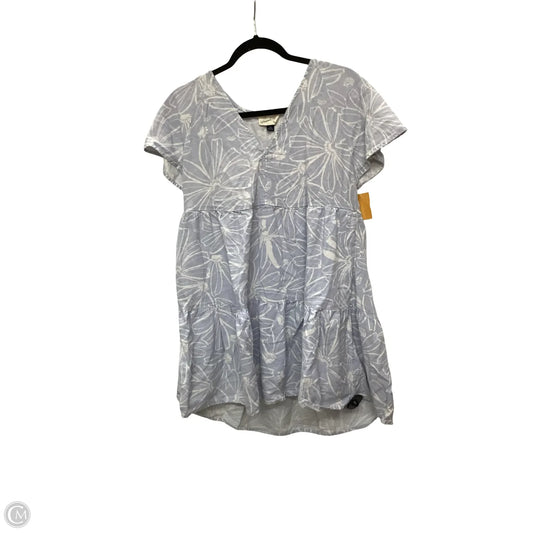 Dress Casual Short By Universal Thread In Blue, Size: M