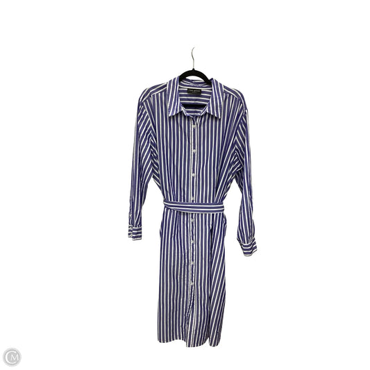 Dress Casual Midi By Lane Bryant In Striped Pattern, Size: 20