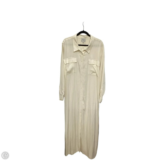 Dress Casual Midi By Haute Hippie In Cream, Size: 2x