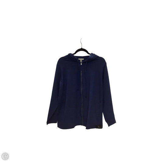 Jacket Moto By Style And Company In Navy, Size: 1x