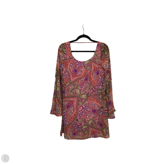 Dress Casual Short By Hello Miss In Paisley Print, Size: S