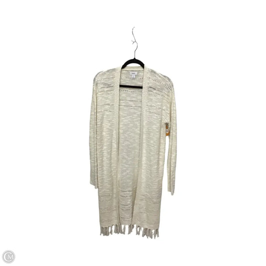Cardigan By Old Navy In Cream, Size: M
