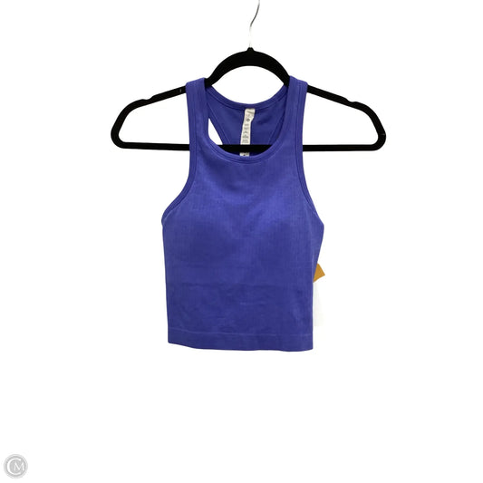 Athletic Bra By Lululemon In Blue, Size: 4