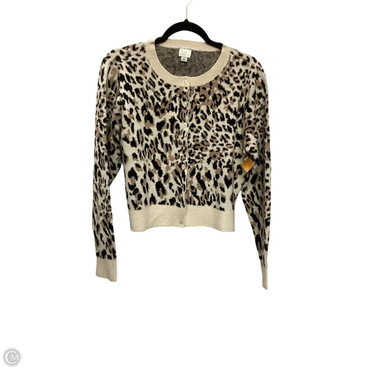 Cardigan By A New Day In Animal Print, Size: S