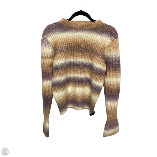 Sweater By Greylin In Orange & Purple, Size: S