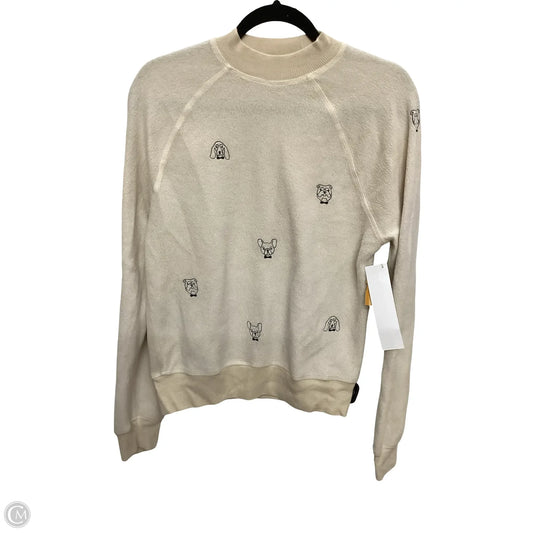 Sweater By Anthropologie In Tan, Size: S