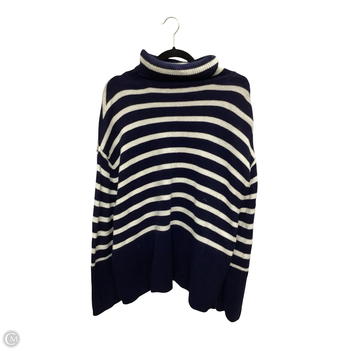 Sweater By Gap In Striped Pattern, Size: L