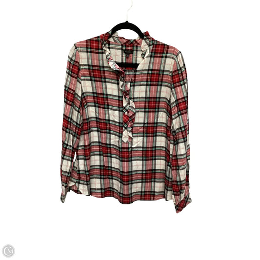 Blouse Long Sleeve By Talbots In Multi-colored, Size: Xl
