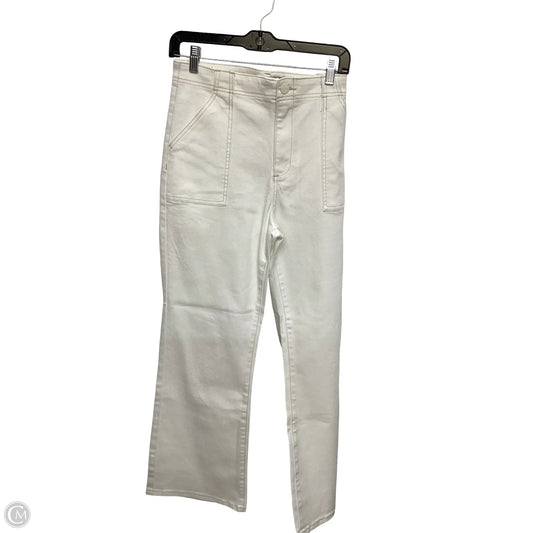 Jeans Boot Cut By Risen In White Denim, Size: 12