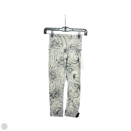 Athletic Leggings Capris By Lululemon In Grey, Size: 2