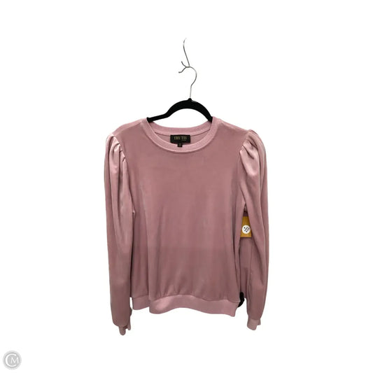 Blouse Long Sleeve By Truth In Pink, Size: M