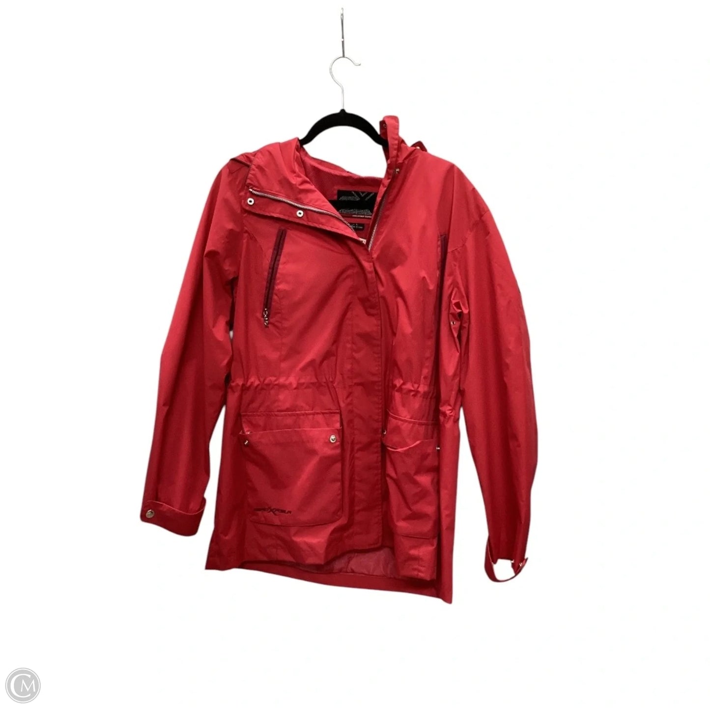 Jacket Windbreaker By Zero Xposure In Red, Size: L