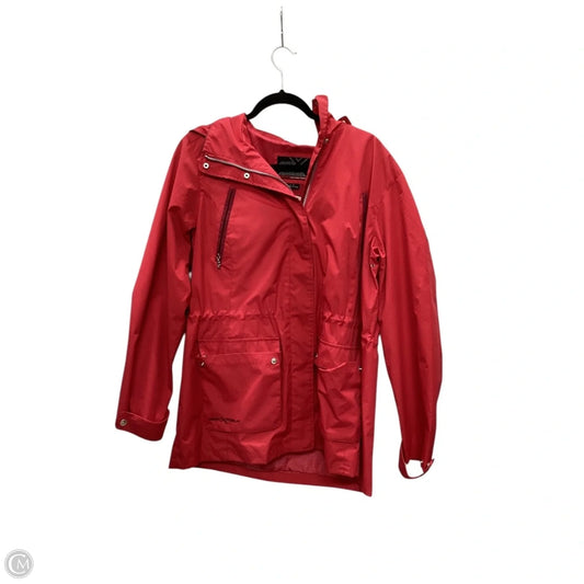 Jacket Windbreaker By Zero Xposure In Red, Size: L