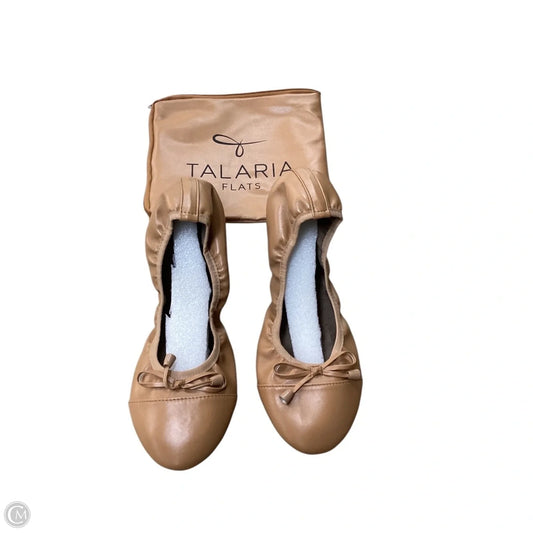 Shoes Flats By Talaria In Brown, Size: 9