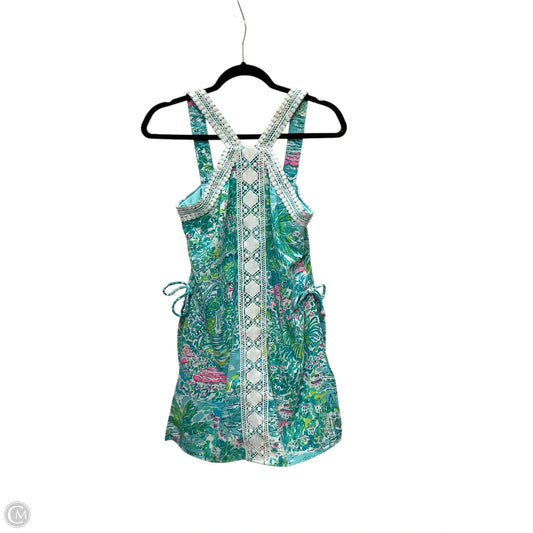 Dress Designer By Lilly Pulitzer In Blue, Size: 0