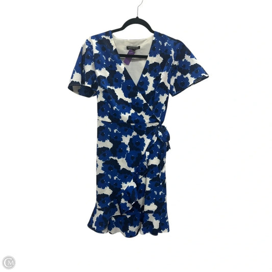 Dress Casual Midi By Banana Republic In Blue, Size: 2