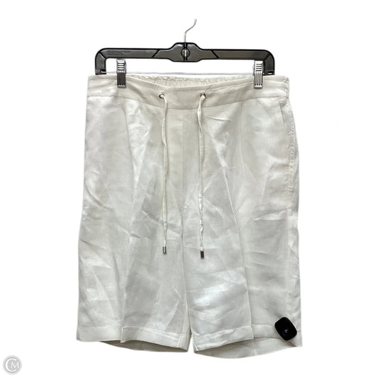 Shorts By Chicos In White, Size: M