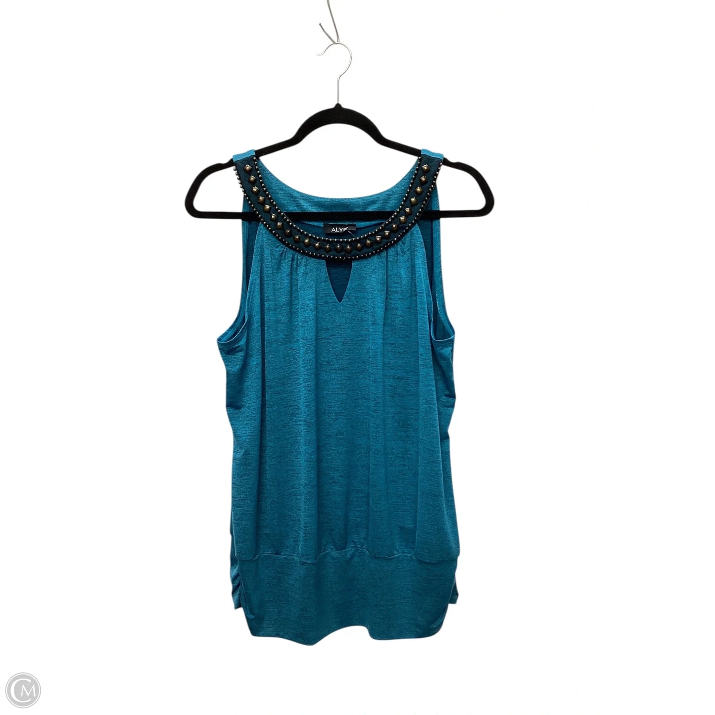 Top Sleeveless By Alyx In Blue, Size: L