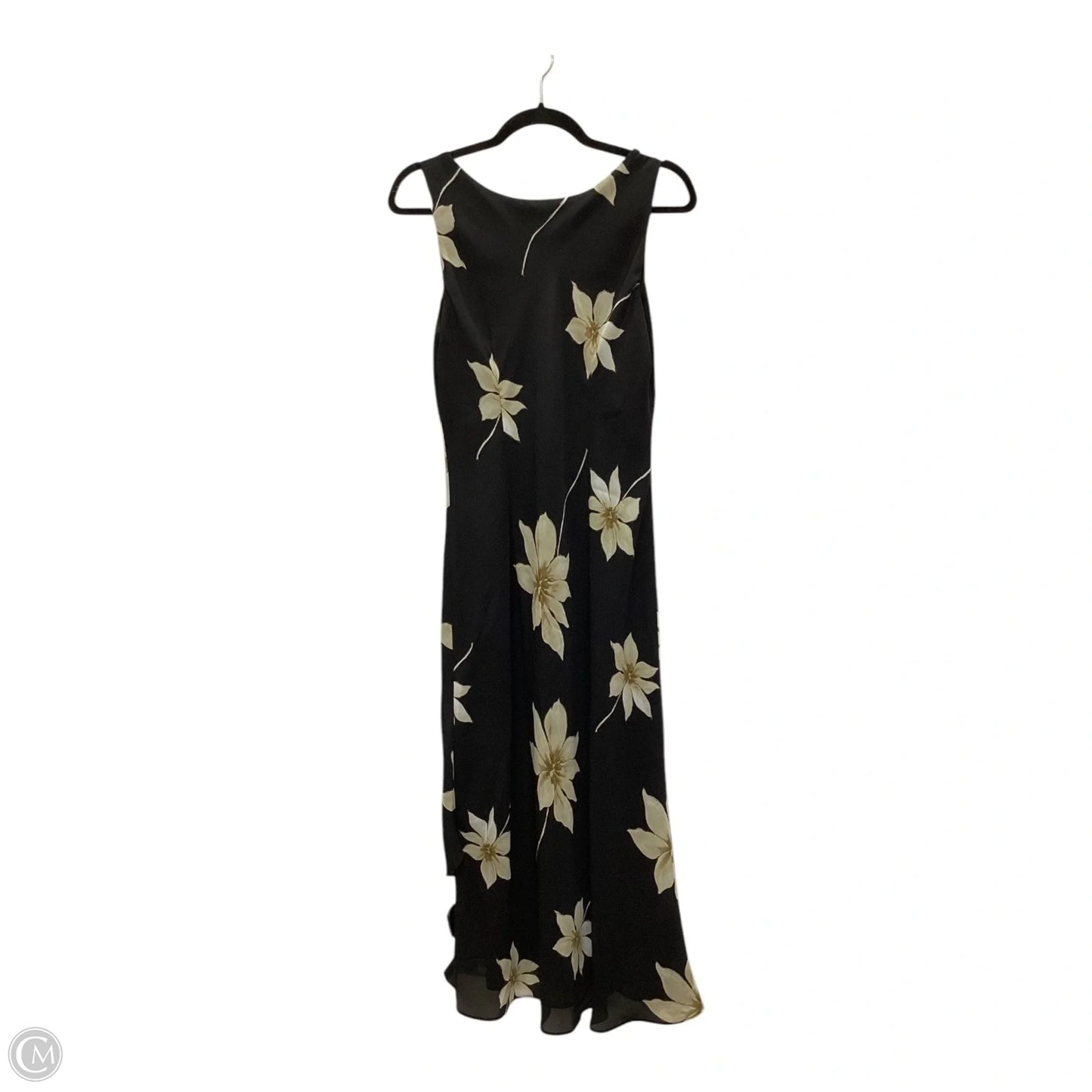 Dress Casual Maxi By Studio 1 In Black, Size: 10