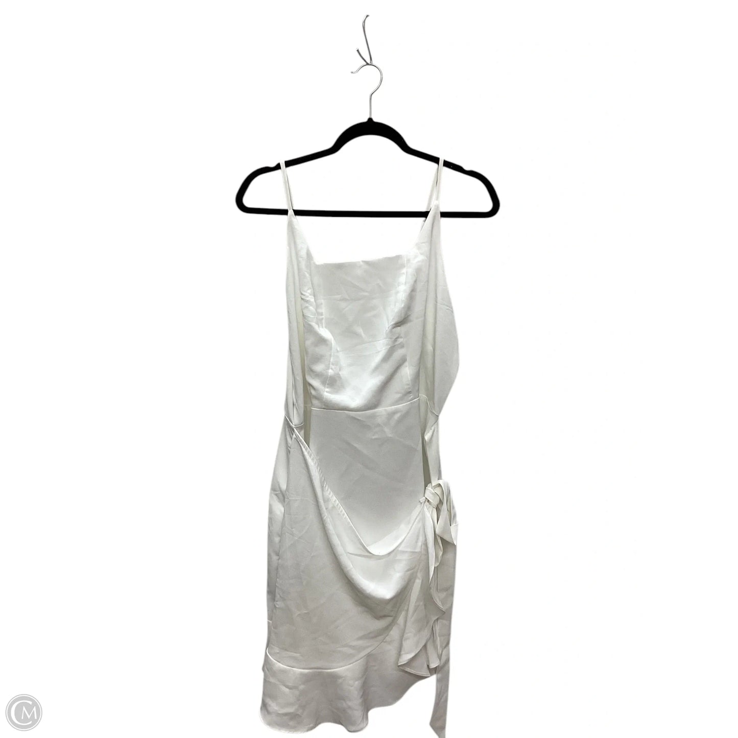 Dress Casual Short By Clothes Mentor In White, Size: Xxl