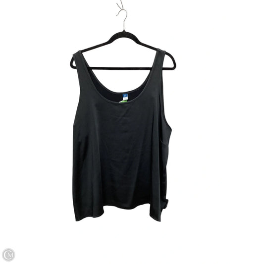 Top Sleeveless By Old Navy In Black, Size: Xxl