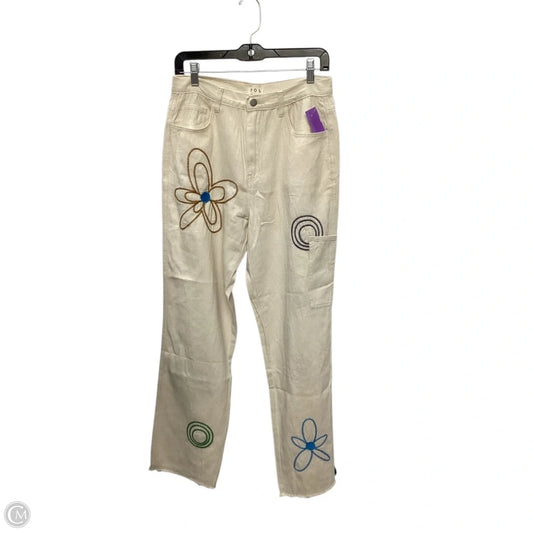 Pants Wide Leg By Pol In Tan, Size: M