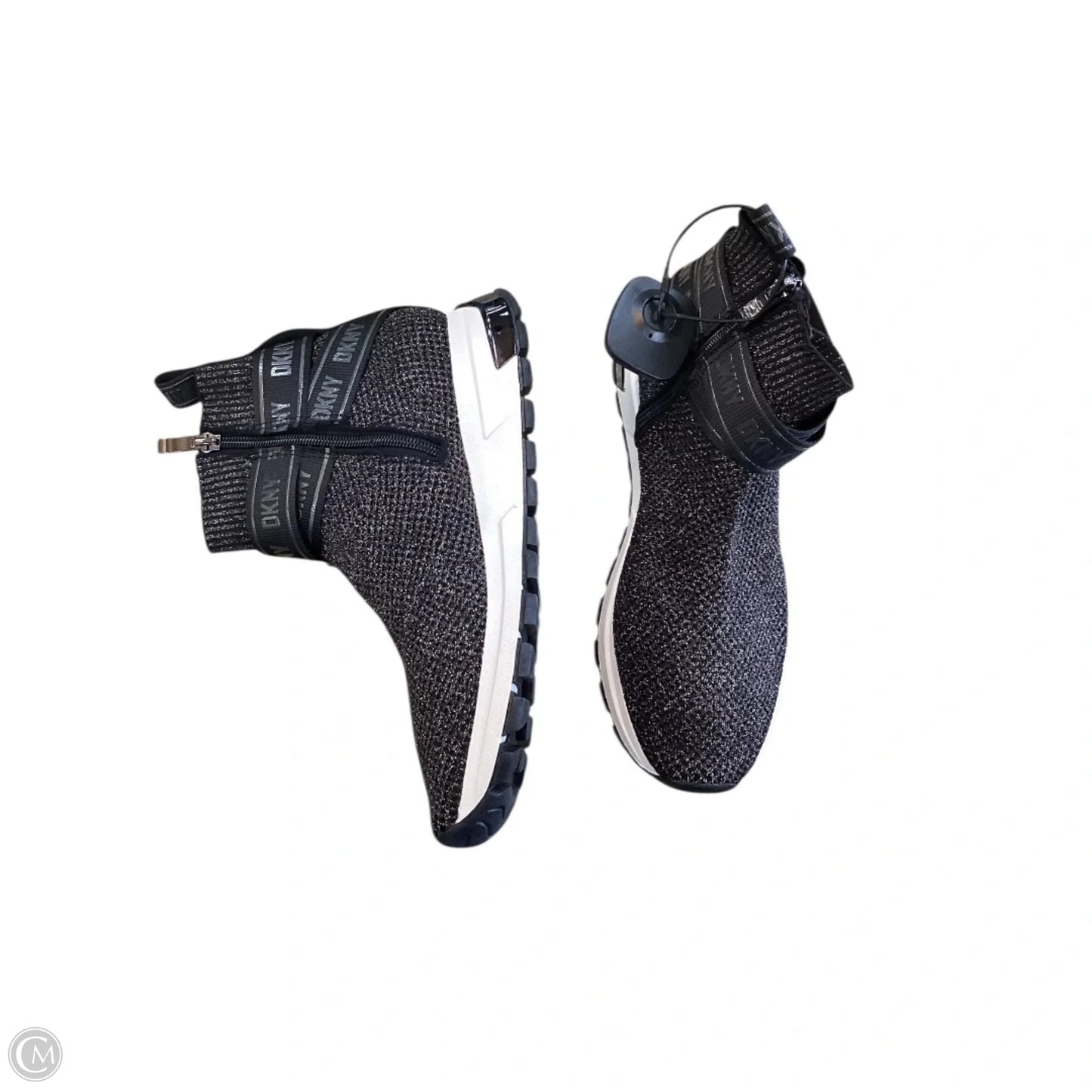Shoes Sneakers By Dkny In Black, Size: 9