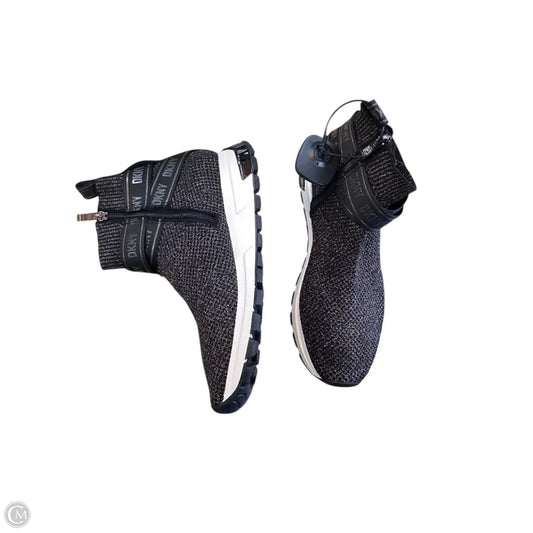 Shoes Sneakers By Dkny In Black, Size: 9