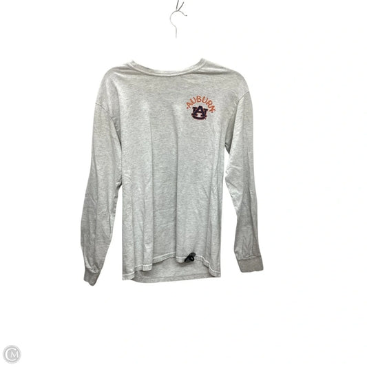 Top Long Sleeve Basic By Clothes Mentor In Grey, Size: M