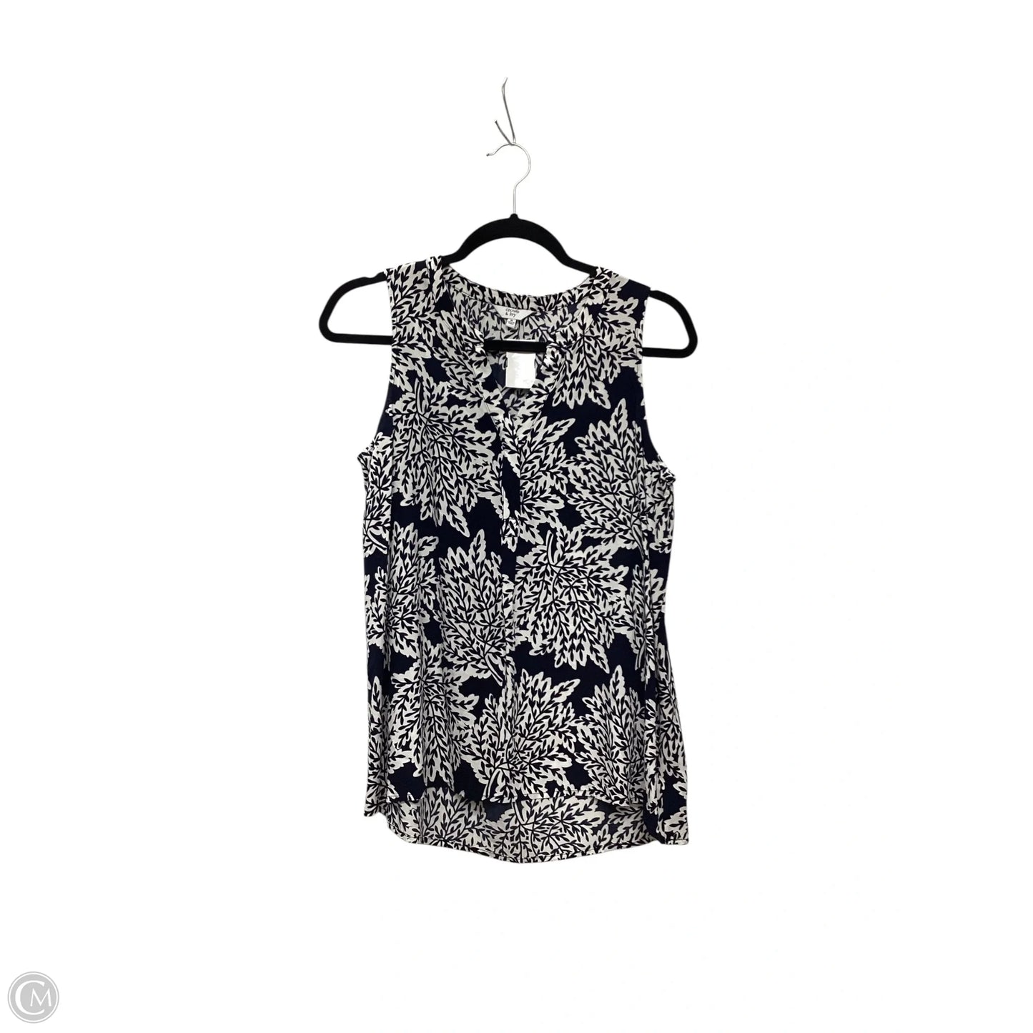 Top Sleeveless By Crown And Ivy In Multi-colored, Size: M