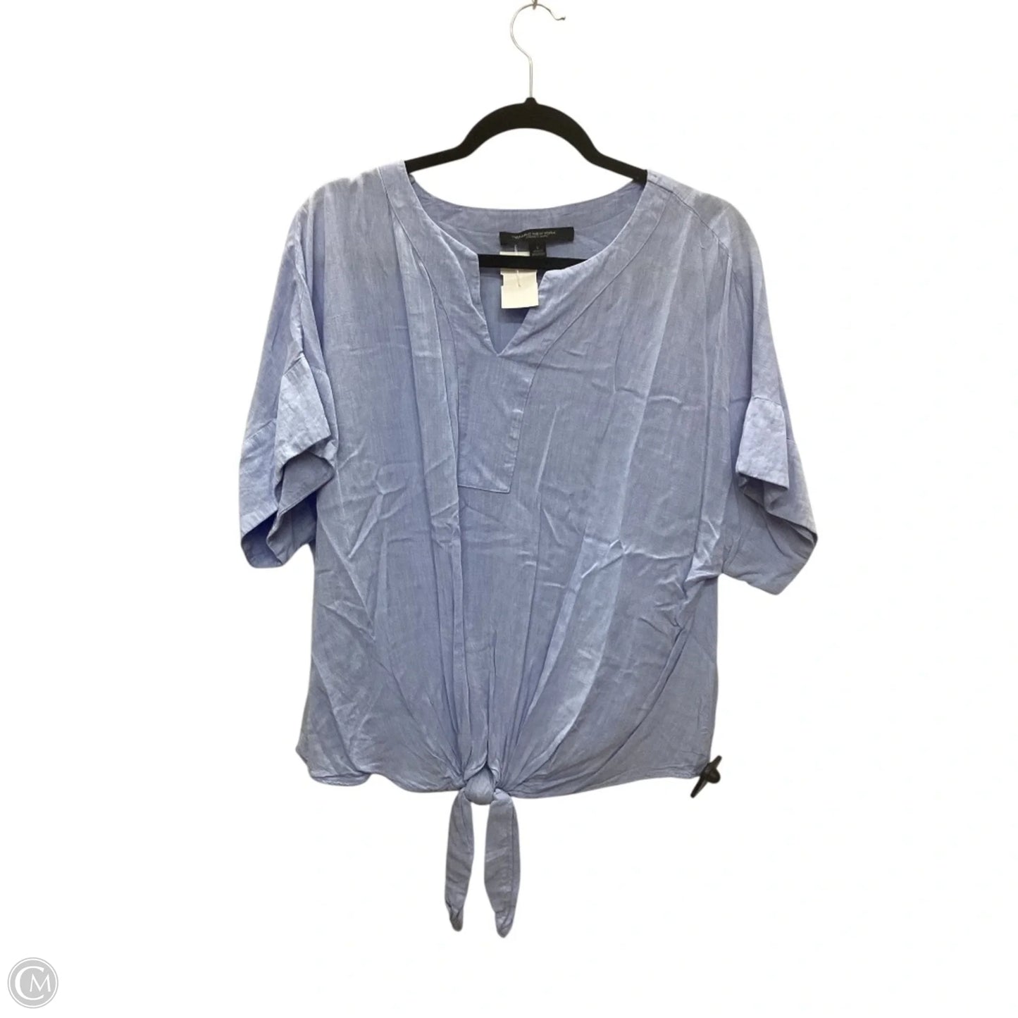 Top Short Sleeve By Marc New York In Blue, Size: L