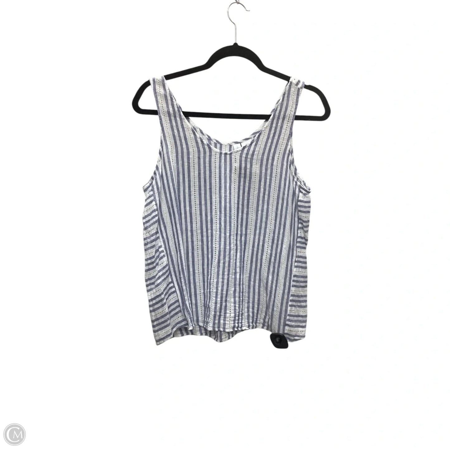 Top Sleeveless By Cynthia Rowley In Striped Pattern, Size: M