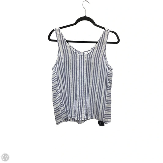 Top Sleeveless By Cynthia Rowley In Striped Pattern, Size: M