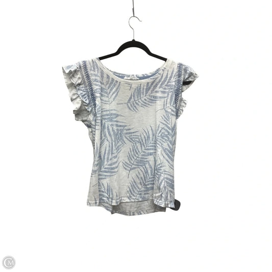 Top Sleeveless By Jane And Delancey In Blue, Size: M