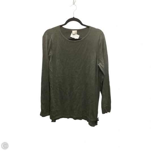 Top Long Sleeve By Chicos In Green, Size: L