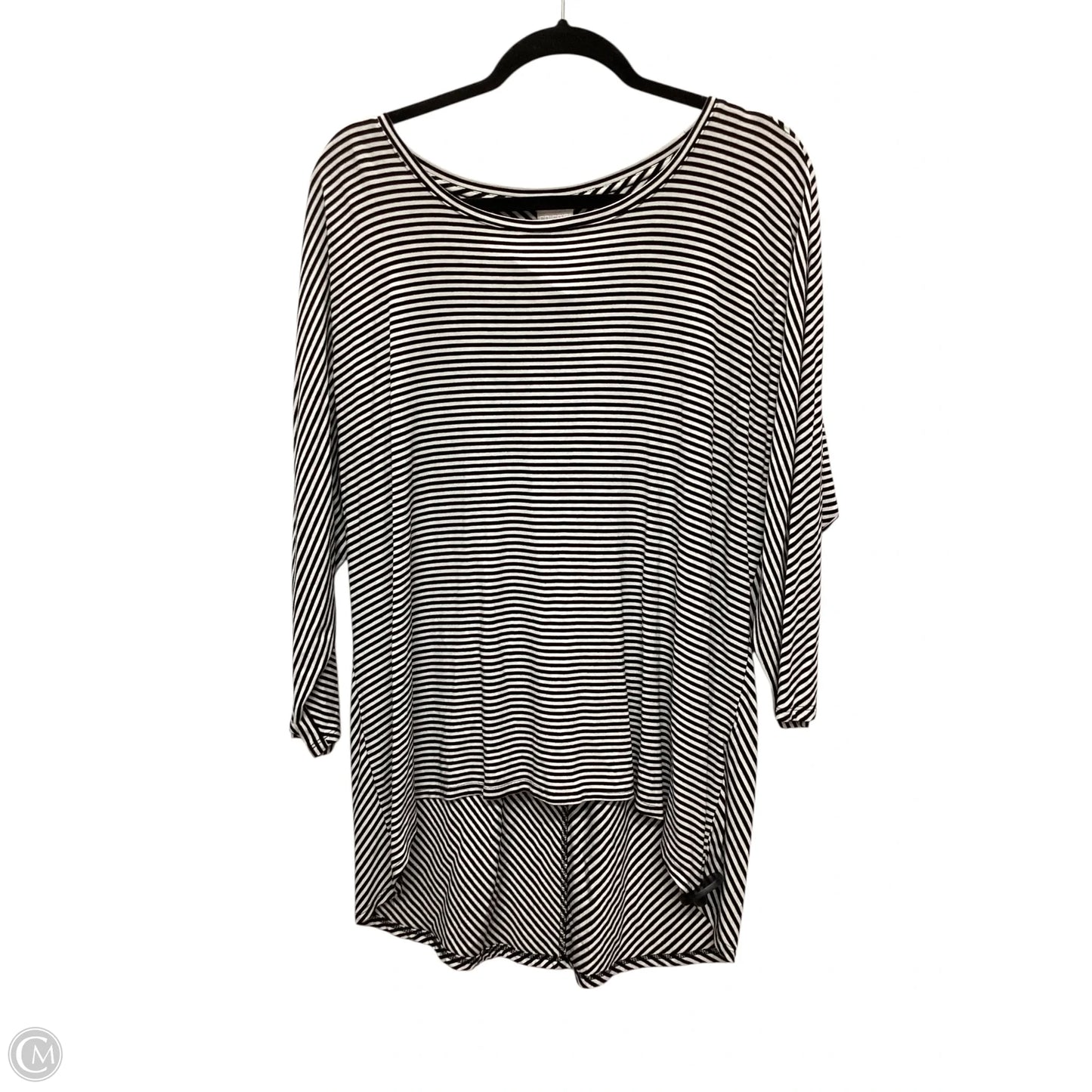 Top Long Sleeve By Chicos In Striped Pattern, Size: L