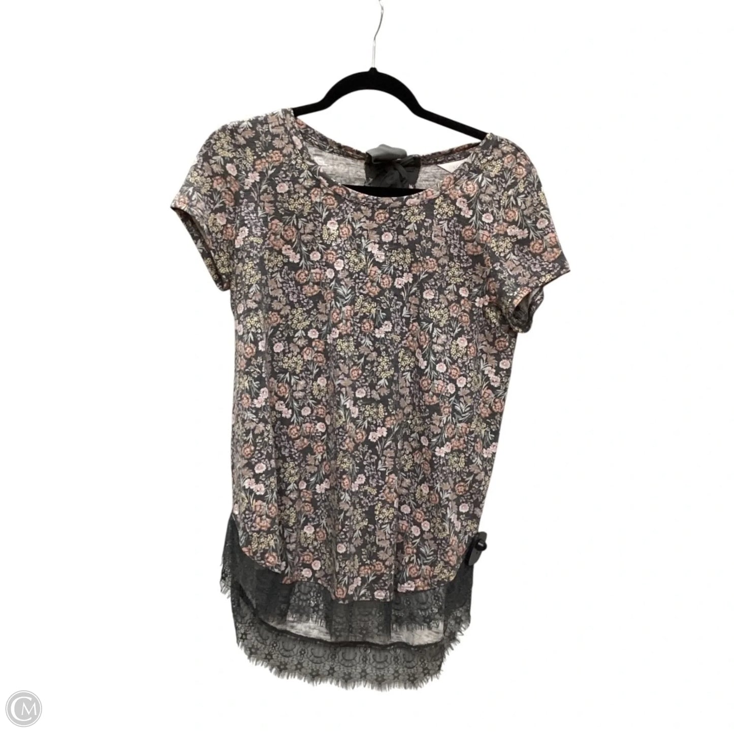 Top Sleeveless By Lc Lauren Conrad In Floral Print, Size: S