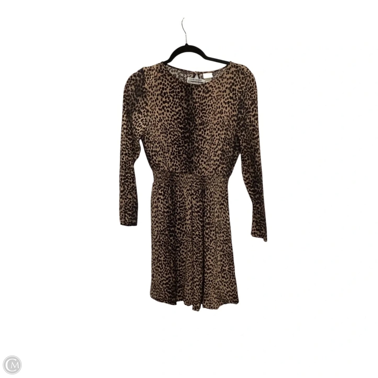 Dress Casual Midi By H&m In Animal Print, Size: 4