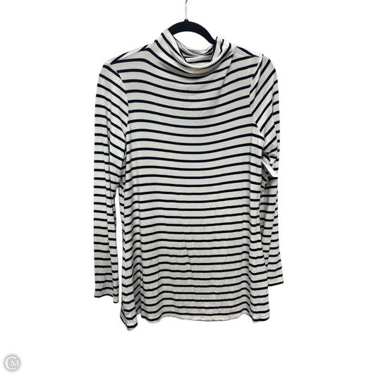 Top Long Sleeve By Daily Ritual In Striped Pattern, Size: S