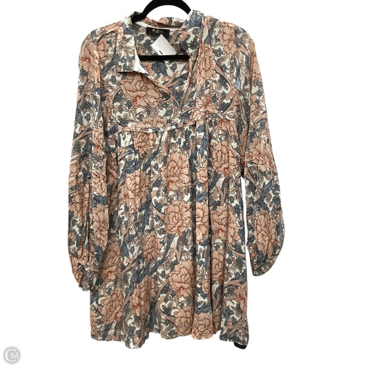 Dress Casual Midi By Clothes Mentor In Multi-colored, Size: M