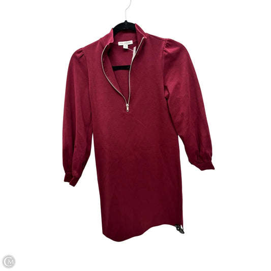 Dress Casual Midi By Free Assembly In Red, Size: Xs