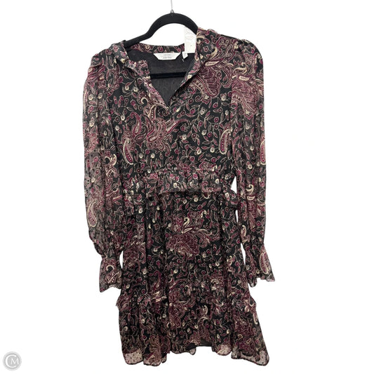 Dress Casual Midi By Atelier In Multi-colored, Size: 4