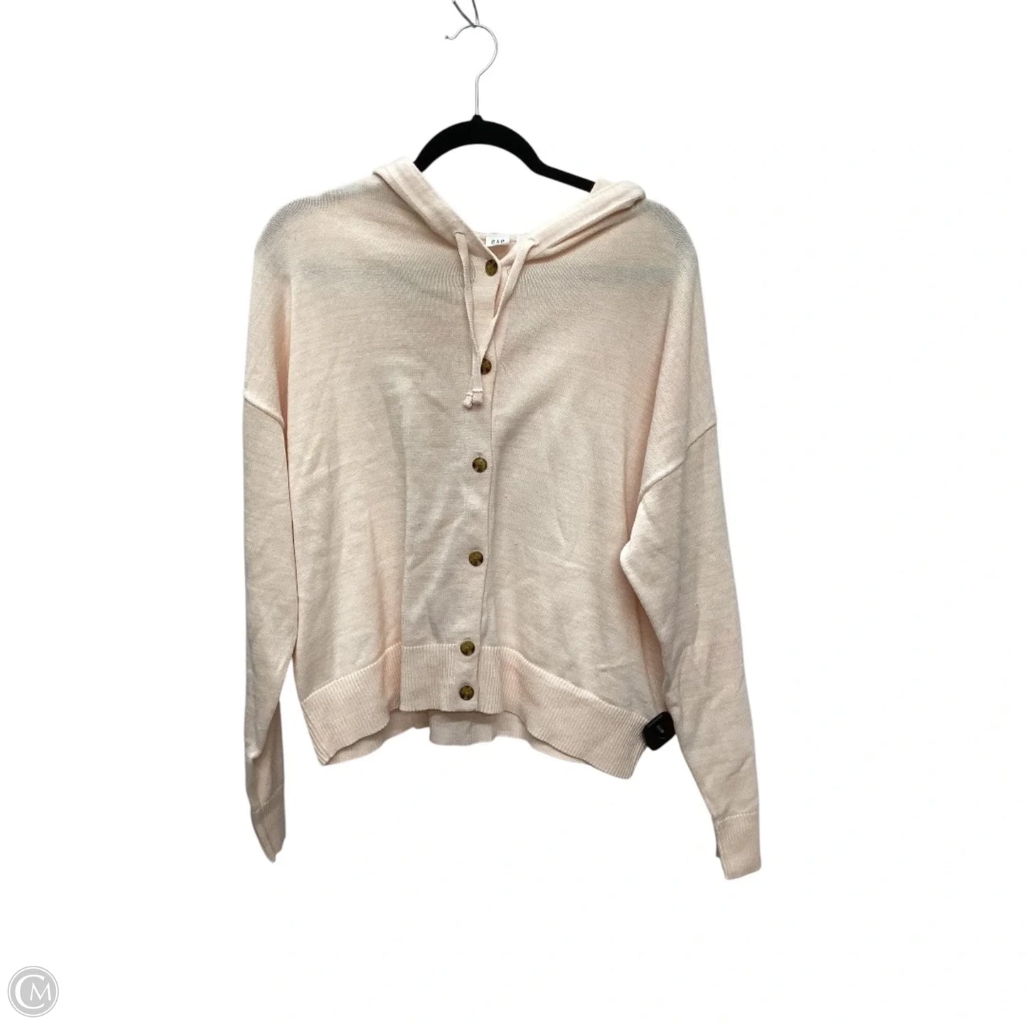 Jacket Shirt By Gap In Pink, Size: Xxl