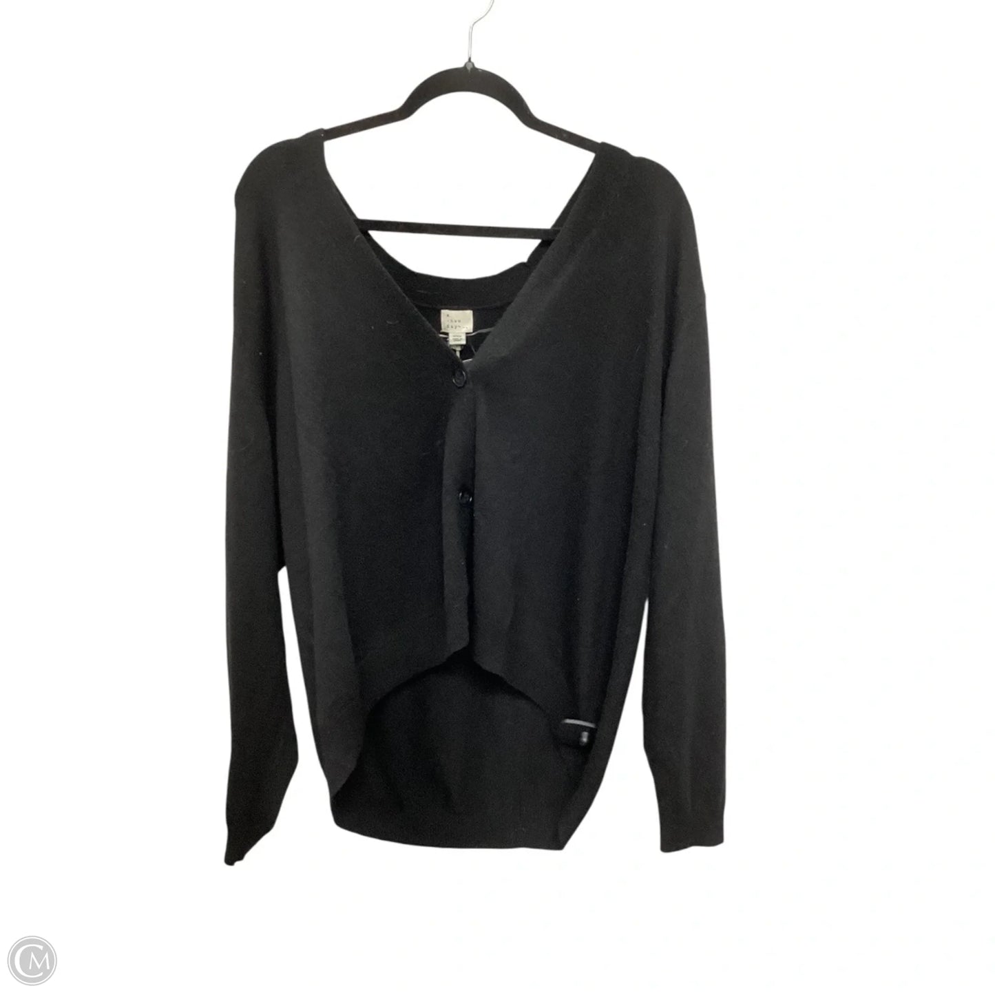Cardigan By A New Day In Black, Size: Xxl