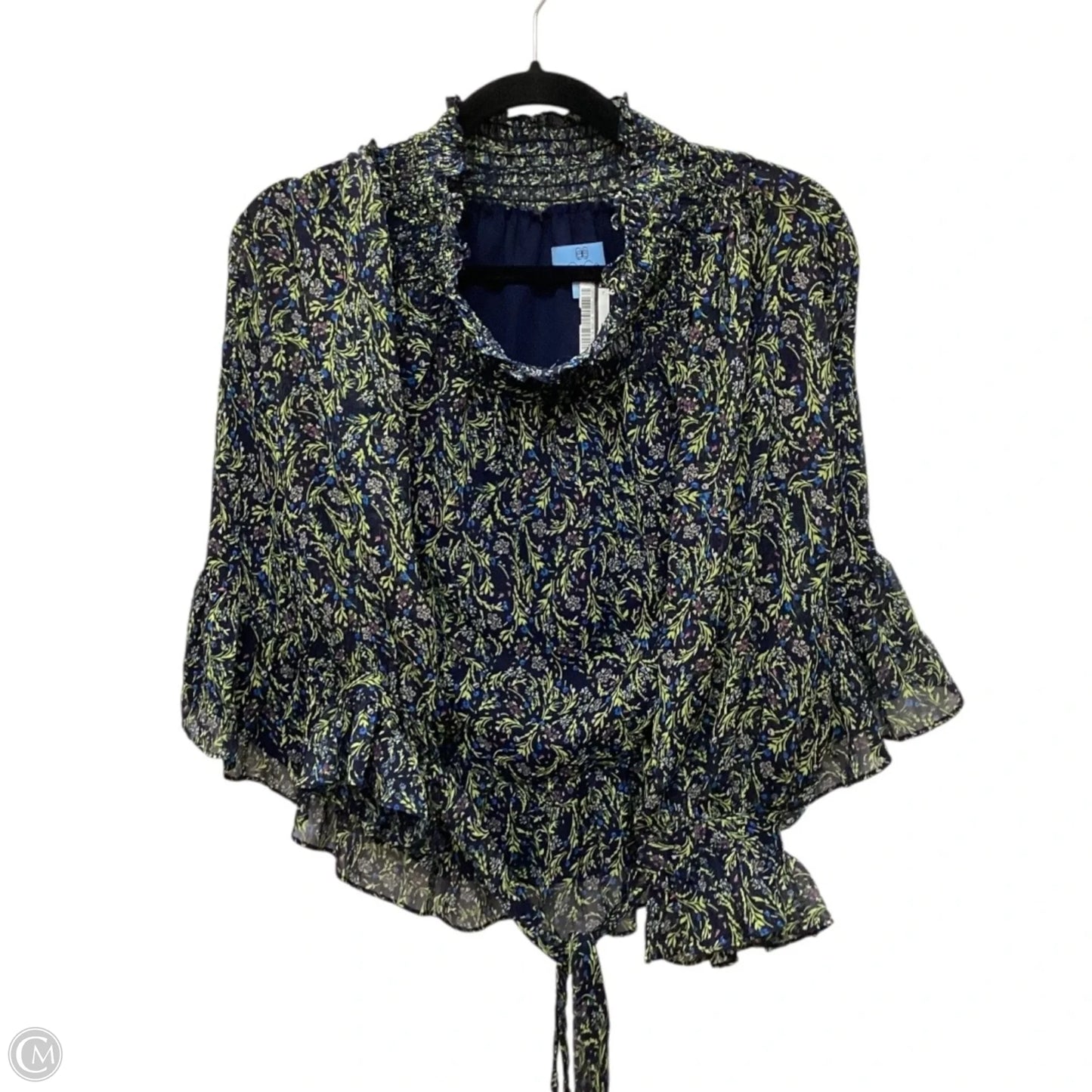 Top Long Sleeve By Cece In Multi-colored, Size: Xs