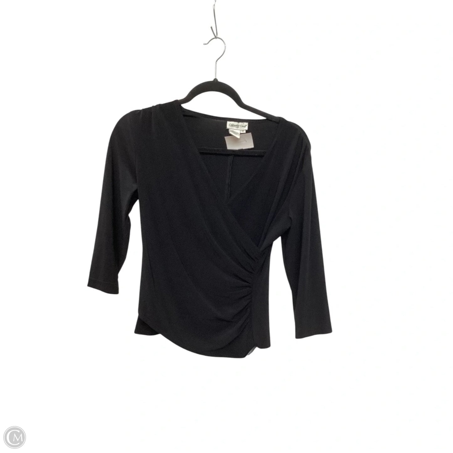 Top Long Sleeve By Coldwater Creek In Black, Size: Xs