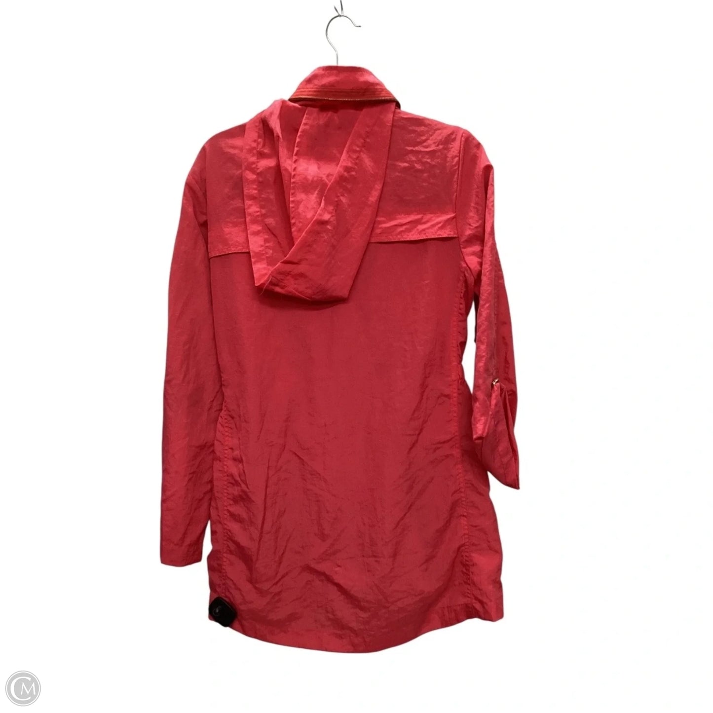 Jacket Windbreaker By Clothes Mentor In Pink, Size: Xs